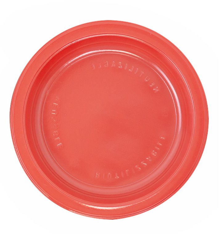 Assiette Plastique Plate Or PS 170mm (50 Unités)