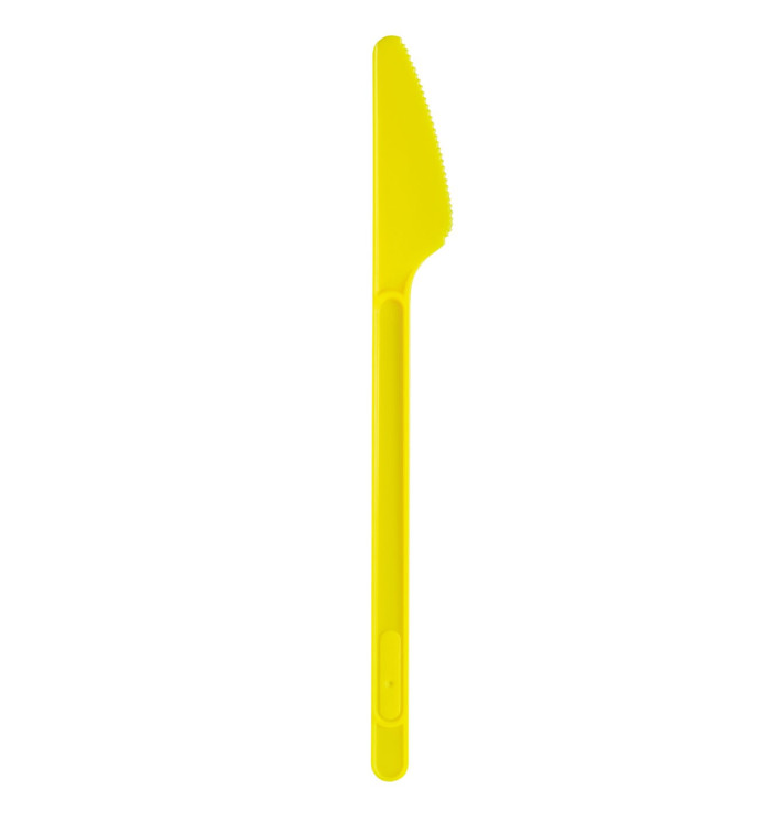 Couteau Plastique Rouge PS 165mm (600 Unités) Couteau Plastique Rouge PS 165mm (600 Unités)