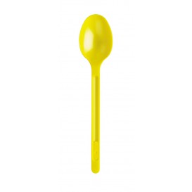 Plastic lepel PS geel 17,5cm (20 stuks) 