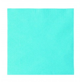 Papieren servet 2 laags lichtblauw 33x33cm (1200 stuks)