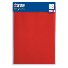 Papieren Tafelkleed rood 1,2x1,8m (1 stuk)