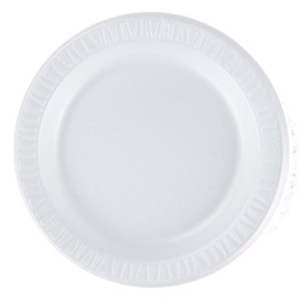 Assiette Thermique FOAM "Quiet Classic" Stratifié Blanc Ø230mm (500 Unités)