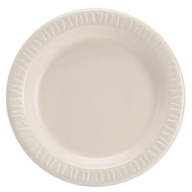 Assiette Thermique FOAM "Quiet Classic" Stratifié Miel Ø230mm (500 Unités)