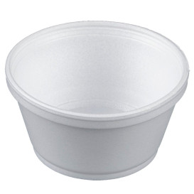 Pot en Foam Blanc 8OZ/240ml Ø11cm (50 Unités)