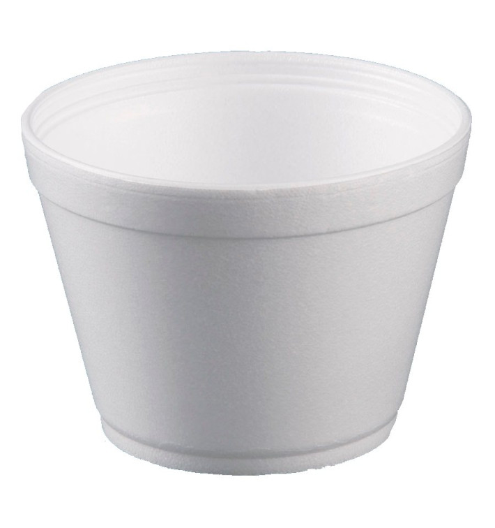 Schuim Container wit 16Oz/475ml Ø11,7cm (500 stuks) Schuim Container wit 16Oz/475ml Ø11,7cm (500 stuks)