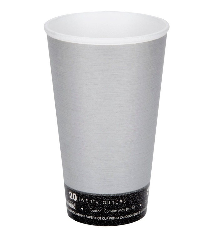 Gobelet isotherme Fusion "Steele" 591ml Ø9,4cm (500 Utés) Gobelet isotherme Fusion "Steele" 591ml Ø9,4cm (500 Utés)