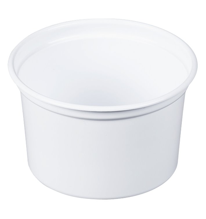 Plastic deli Container PP "Deli" 16Oz/473ml wit Ø12cm (25 stuks) Plastic deli Container PP "Deli" 16Oz/473ml wit Ø12cm (25 stuks)