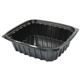 Plastic deli Container OPS "transparantPac" zwart 237ml (63 stuks) 