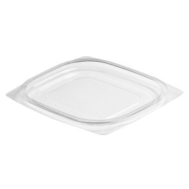 Plastic Deksel OPS voor Deli Container Plat transparant 118/177ml (1008 stuks)