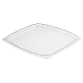 Plastic Deksel voor Deli Container OPS Plat transparant 710/946ml (63 stuks) 