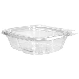 Récipient Inviolable Plastique PET Couvercle Plat 240ml (200 Utés)