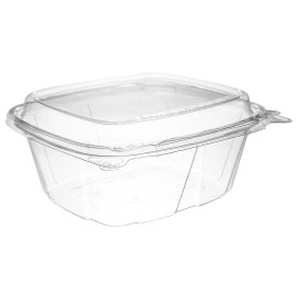 Plastic deli Container PET onverbrekelijk hoge koepel Deksel 355ml (200 stuks)