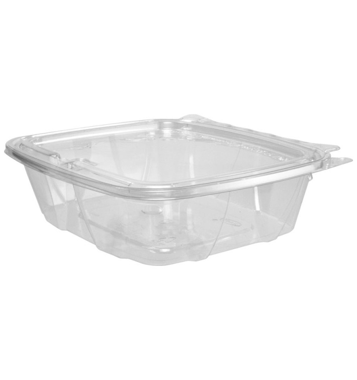 Récipient Inviolable Plastique PET Couvercle Plat 710ml (100 Utés) Récipient Inviolable Plastique PET Couvercle Plat 710ml (100 Utés)