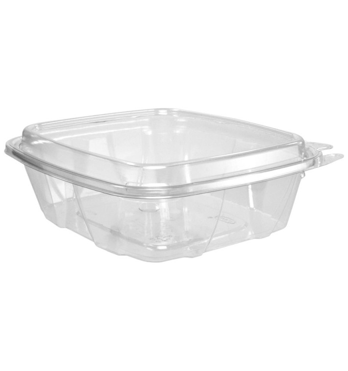 Plastic deli Container PET onverbrekelijk hoge koepel Deksel 710ml (200 stuks) Plastic deli Container PET onverbrekelijk hoge koepel Deksel 710ml (200 stuks)