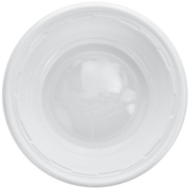 Bol en Plastique PS Blanc Blanc 180ml Ø11,5cm (125 Utés)