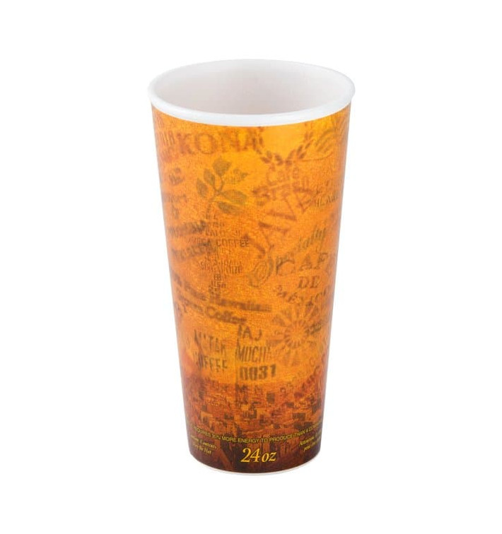 Schuim beker Fusion "Escape" 24Oz/710ml Ø9,4cm (20 stuks) Schuim beker Fusion "Escape" 24Oz/710ml Ø9,4cm (20 stuks)