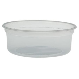 Récipient en Plastique PP "Deli" 8Oz/266ml Transp. Ø120mm (500 Unités)