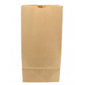 Papieren zak zonder handvat kraft 22+12x30cm (1000 stuks)