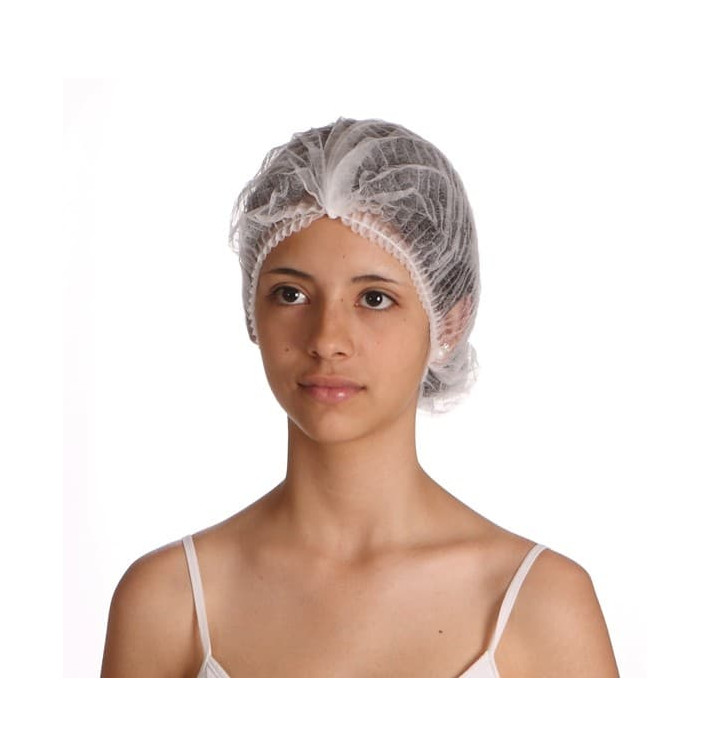 Charlotte en Polypropylène Accordéon Blanc 1 élastique Ø53cm (100 Utés) Charlotte en Polypropylène Accordéon Blanc 1 élastique Ø53cm (100 Utés)