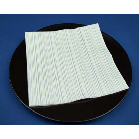 Serviette en Airlaid "Basic" Turquoise 40x40cm (600 Unités)