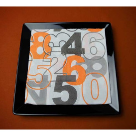 Serviette Papier molletonnée "Num" 40x40cm (600 Unités)