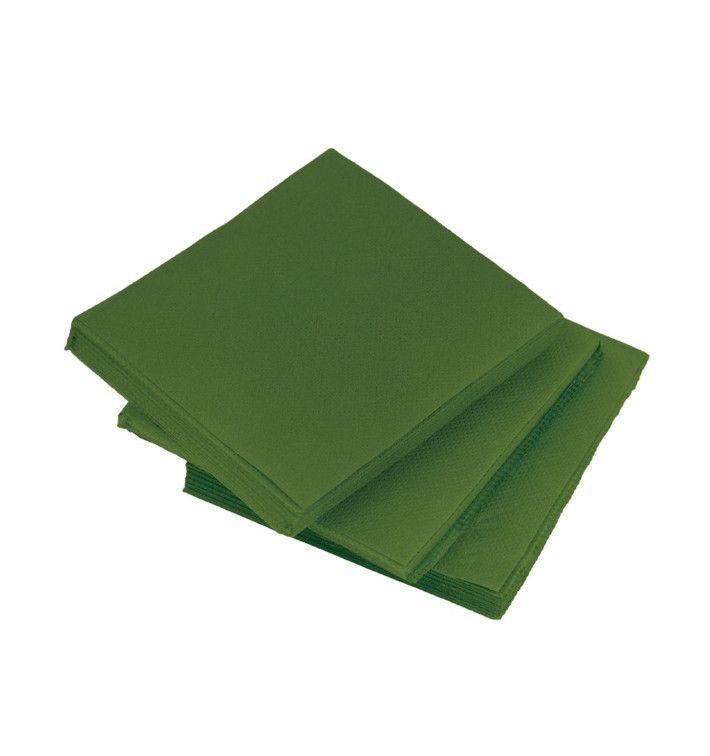 Serviette en Papier Micro Point 20x20cm Vert (2.400 Utés) Serviette en Papier Micro Point 20x20cm Vert (2.400 Utés)