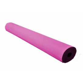 Papieren tafelkleed rol fuchsia 1x100m. 40g (1 stuk) 