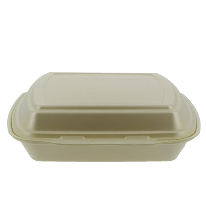 Schuim stokbrood Container 1 Compartment Champagne 2,40x2,10x0,70cm (250 stuks) Schuim stokbrood Container 1 Compartment Champagne 2,40x2,10x0,70cm (250 stuks)