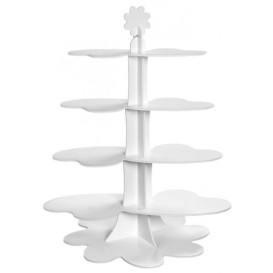 Etalerende stand "Cloud" 75cm (1 stuk) 