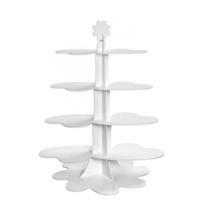 Présentoir Pour Verrines "Cloud" 75cm (5 Utés) Présentoir Pour Verrines "Cloud" 75cm (5 Utés)