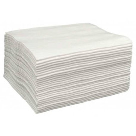Serviette Spunlace Salon de Coiffure Blanc 40x80cm 50g/m² (25 Utés)