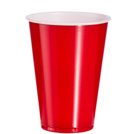 Plastic PS beker Amerikaanse Red Party Bekers 10 Oz/300ml (2500 stuks)