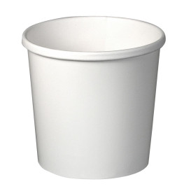 Papieren Container wit 12Oz/355ml Ø9,1cm (25 stuks) 