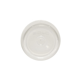 Plastic Deksel PP Plat transparant Ø9,1cm (50 stuks)