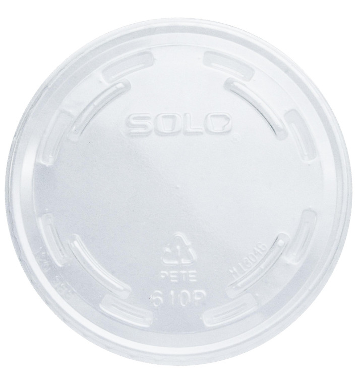Couvercle Plat Fermé PET Cristal Ø7,8cm (100 Utés) Couvercle Plat Fermé PET Cristal Ø7,8cm (100 Utés)