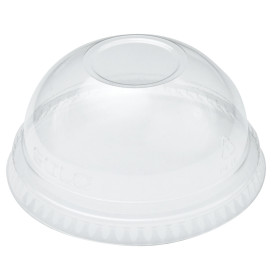 Couvercle Dôme Fermé PET Cristal Ø7,8cm (1000 Utés)