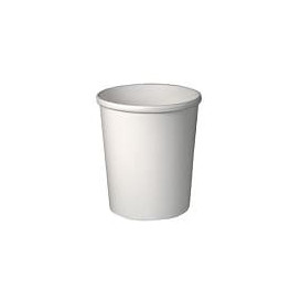 Pot en Carton Blanc 32Oz/943ml Ø11,7cm (25 Unités)