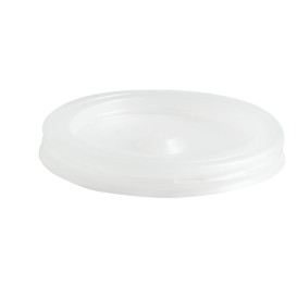 Couvercle Plastique PS Gobelet 80/100ml Ø5,7cm (100 Utés)
