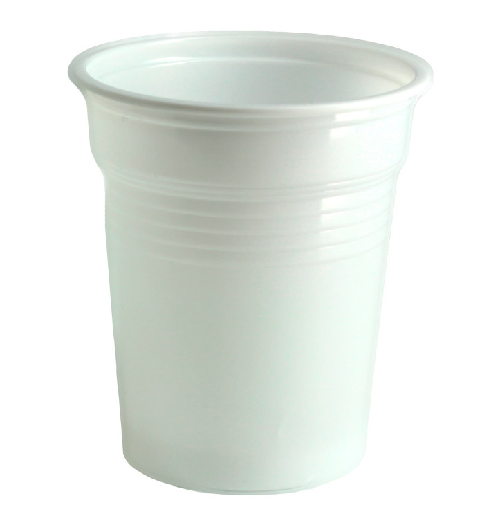 Gobelet Plastique PS Blanc 100ml Ø5,7cm (4.800 Unités) Gobelet Plastique PS Blanc 100ml Ø5,7cm (4.800 Unités)