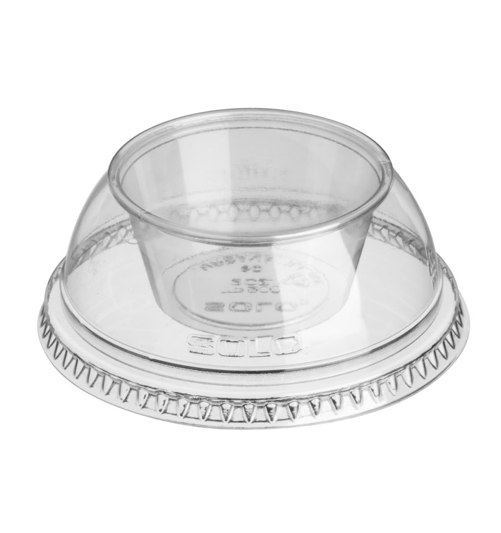 Dôme avec Coupe PET Cristal "Dress" Ø9,2cm (500 Utés) Dôme avec Coupe PET Cristal "Dress" Ø9,2cm (500 Utés)