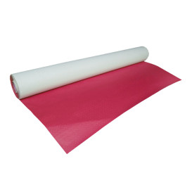 Papieren tafelkleed rol bordeauxrood 1x100m. 40g (6 stuks)