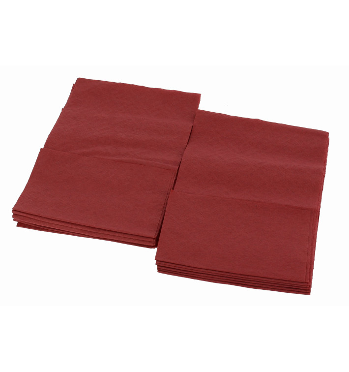 Papieren servet "Miniservis" bordeauxrood 17x17cm (4800 stuks) Papieren servet "Miniservis" bordeauxrood 17x17cm (4800 stuks)