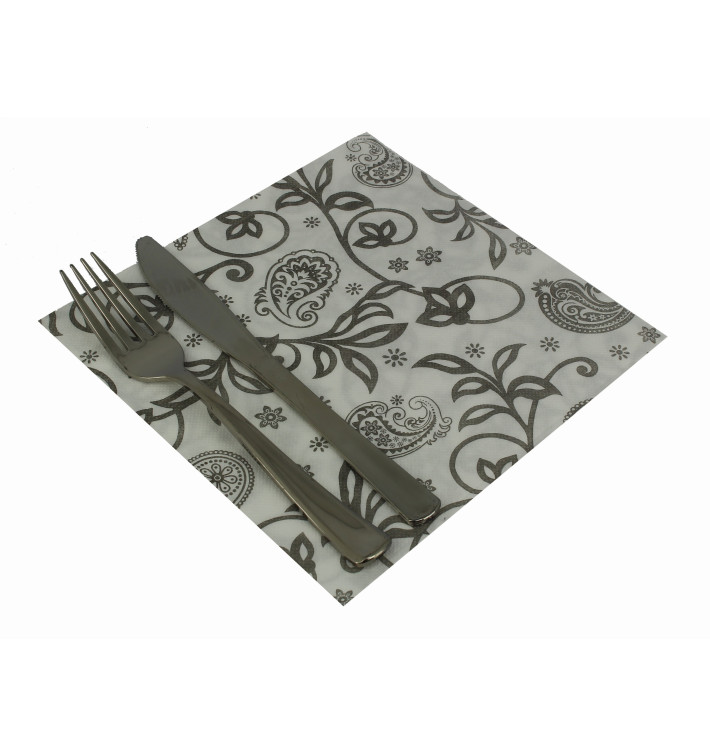 Serviette Papier molletonnée "Cachemire" 40x40cm (600 Utés) Serviette Papier molletonnée "Cachemire" 40x40cm (600 Utés)
