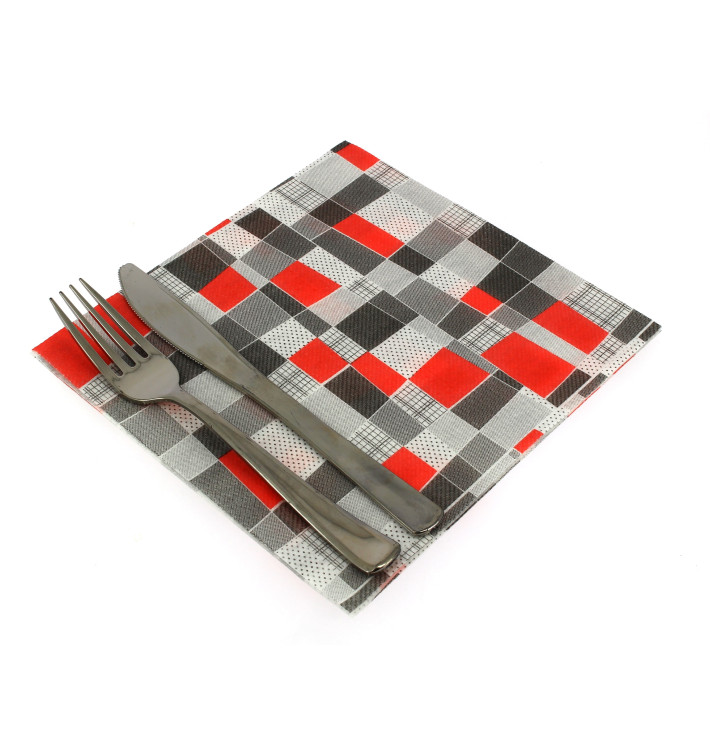 Airlaid Servetten "Patch" 40x40cm (600 stuks) Airlaid Servetten "Patch" 40x40cm (600 stuks)