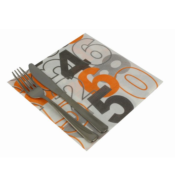 Serviette en Airlaid "Num" 40x40cm (50 Unités) Serviette en Airlaid "Num" 40x40cm (50 Unités)