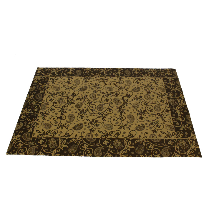 Set de Table papier 30x40cm Kraft "Cachemire" 50g (500 Utés) Set de Table papier 30x40cm Kraft "Cachemire" 50g (500 Utés)