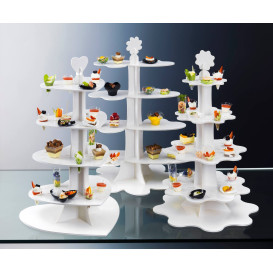 Présentoir Pour Verrines "Cloud" 75cm (5 Utés)