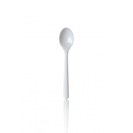 Petite Cuillère Plastique Premium Blanc 130mm (50 Utés)