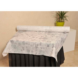 Nappe Rouleau PP Non Tissé Blanc "Presse" 1,2x50m 50g (1 Uté)