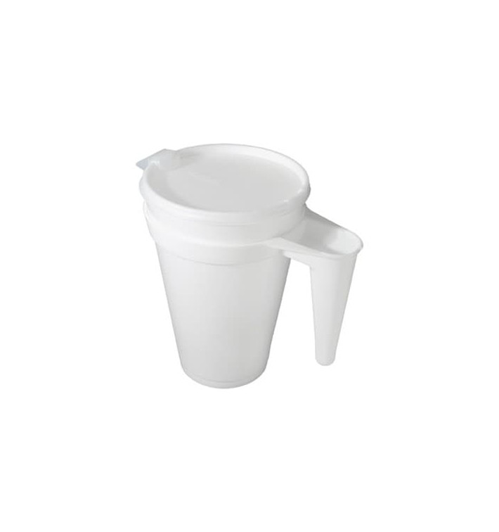 Pichet Isotherme Jetable FOAM 44oz/1300ml Ø11,7cm (300 Utés) Pichet Isotherme Jetable FOAM 44oz/1300ml Ø11,7cm (300 Utés)